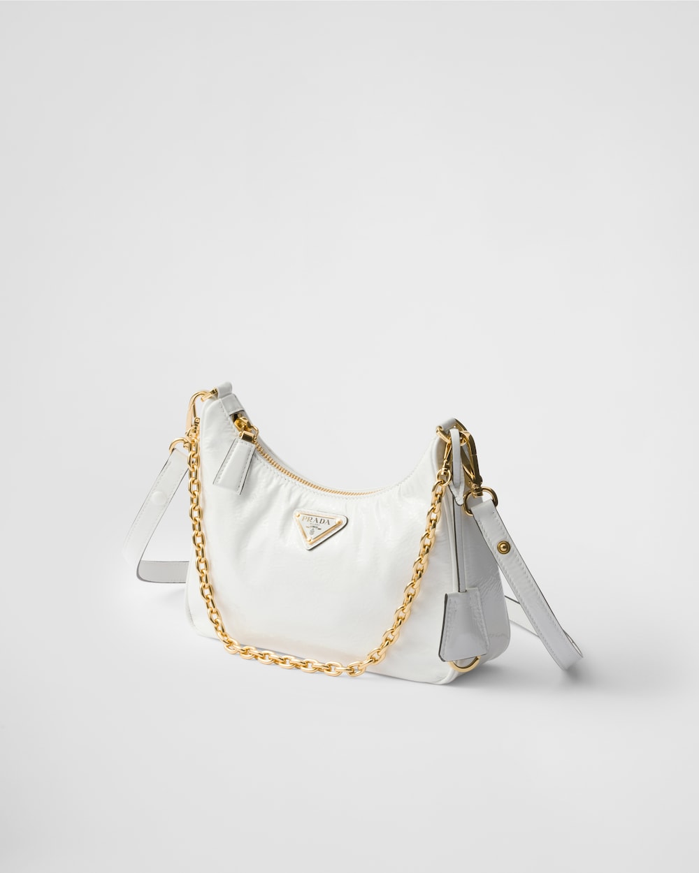 Prada Re-Edition Naplak Patent Leather Mini-Bag - Image 5